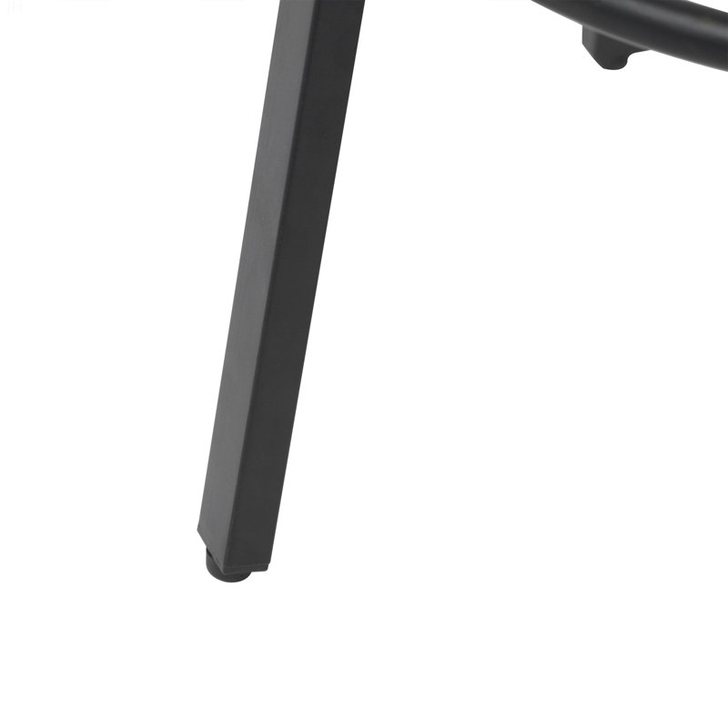 Tabourets de bar à hauteur de comptoir, chaises de cuisine tissées à la main sans dossier avec repose-pieds rond, ensemble de 2 tabourets de pub en PVC pour l'intérieur et l'extérieur