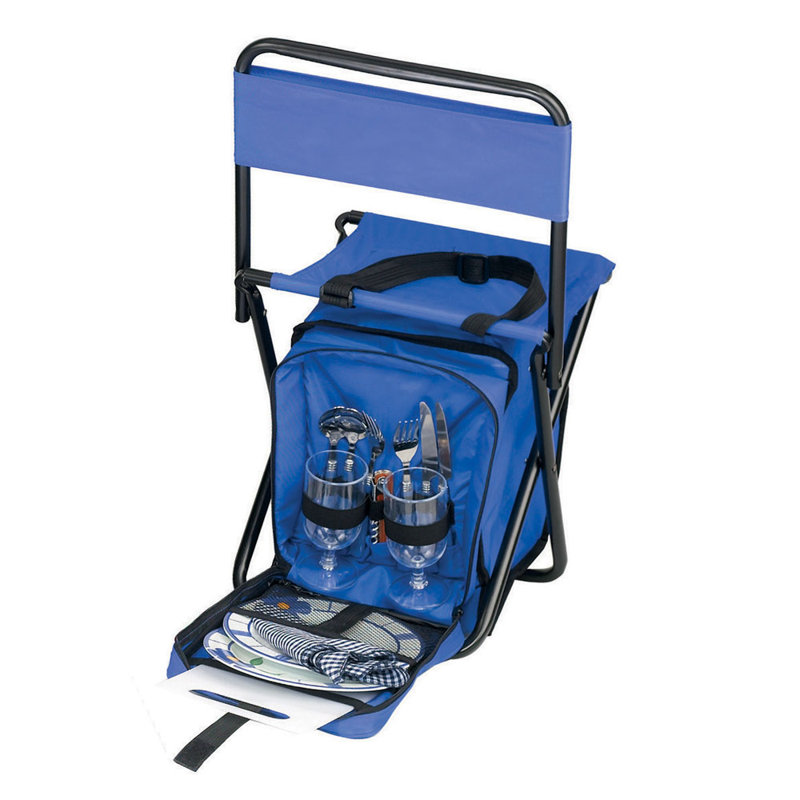 Folding Camping Chair, Blue