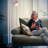 Zoey 65 in. Industrial 1-Light Dimming and Temperature Adjustable LED Floor Lamp with Cone Shade