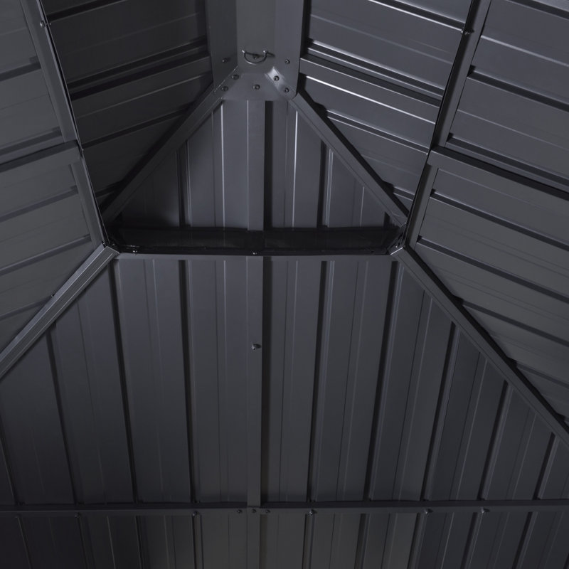 Aluminium Patio Gazebo, 6m x 3.7m
