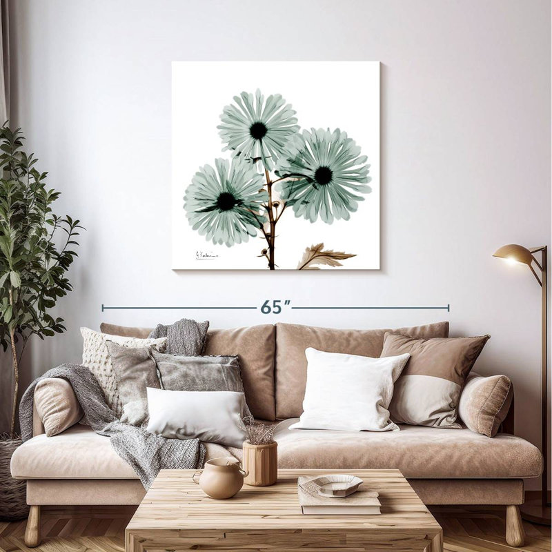 Arney Chrysanthemum Love, 39" H x 39" W