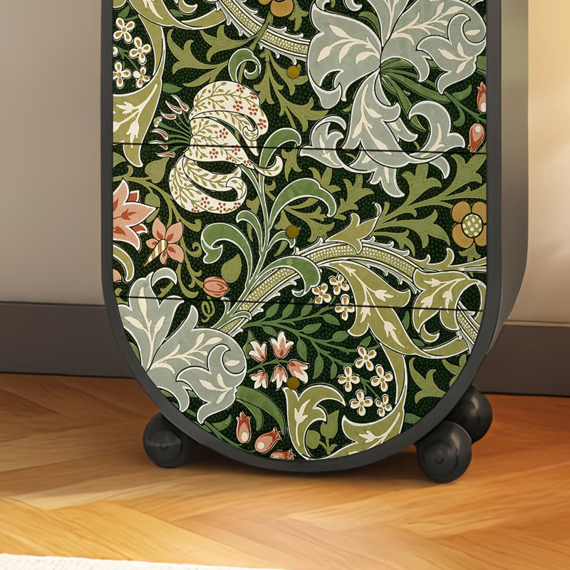 Armoire 4 tiroirs en bois massif pour le salon