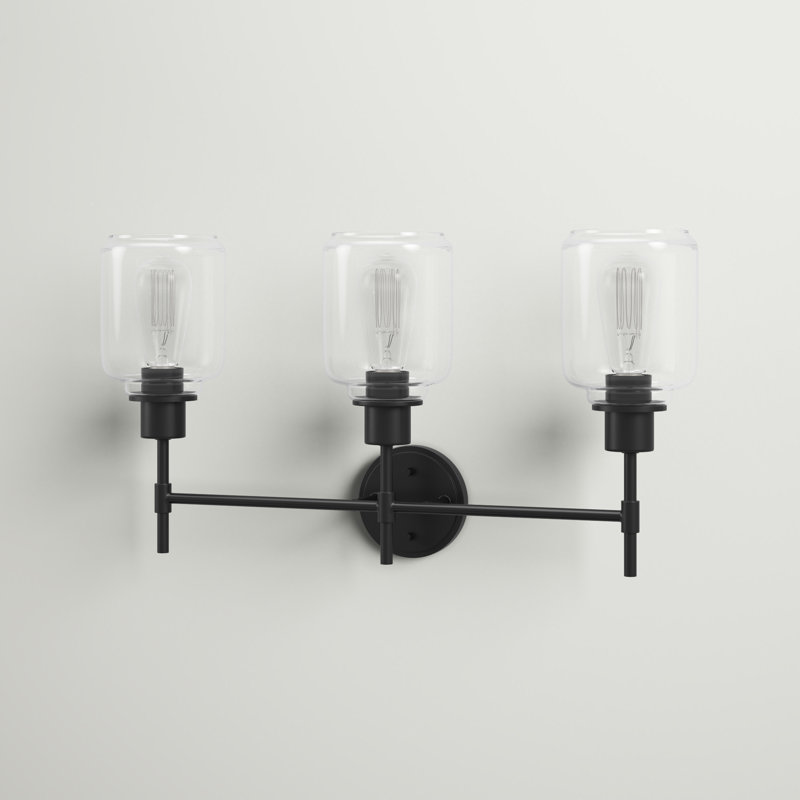 Callison 3 - Light Dimmable Vanity Light, Matte Black