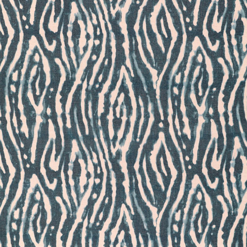 Breckenridge Salina Print Fabric, Indigo