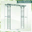 205cm W x 52cm D Metal Arbour-124678787