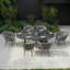 6 - Person Patio Dining Set Oval Table