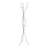Coat Rack, Hall Tree, Free Standing, 11 Hooks, Entryway, 74"H, Bedroom, Grey Metal, Contemporary, Modern-842123379