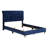 Transitional Upholstered Bed