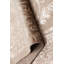 Tapis brun / blanc en polyester tissé à la machine-517131446