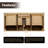 Solana 48 Single Bathroom Vanity Base Only in Weathered Fir