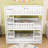 Kawtar Versatile Twin Over Twin Over Twin Detachable Triple Bunk Bed With Guardrails, Ladders-1679359805