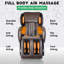 Fauteuil de massage chauffant en similicuir-499506494