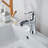 Single-Hole Single-handle Bathroom Faucet with Drain Assembly-86231546