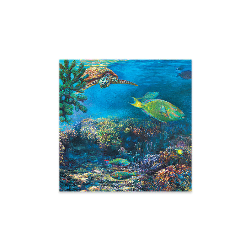 «Blue Merlo On Plastique / Acrylique» par Iris Scott, peinture