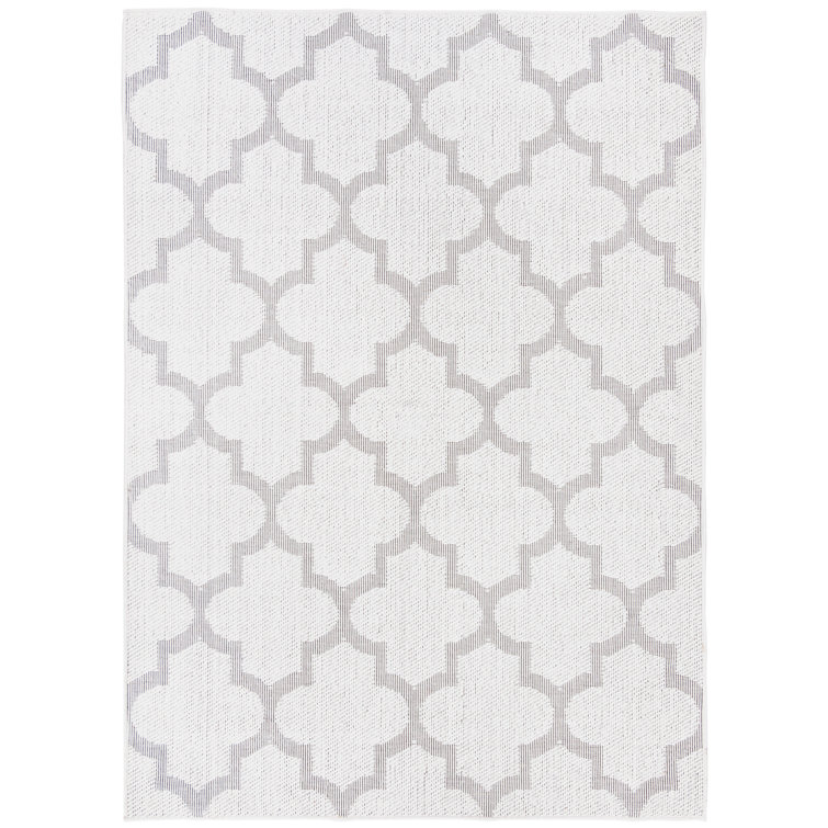 Tapis gris clair / ivoire Murielle