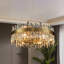 Lustres modernes suspendus en cristal 12 lumières Xzavious-606390224-606390225