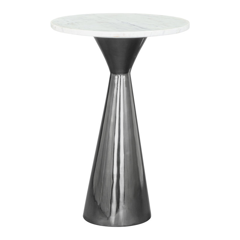 Marble Top End Table