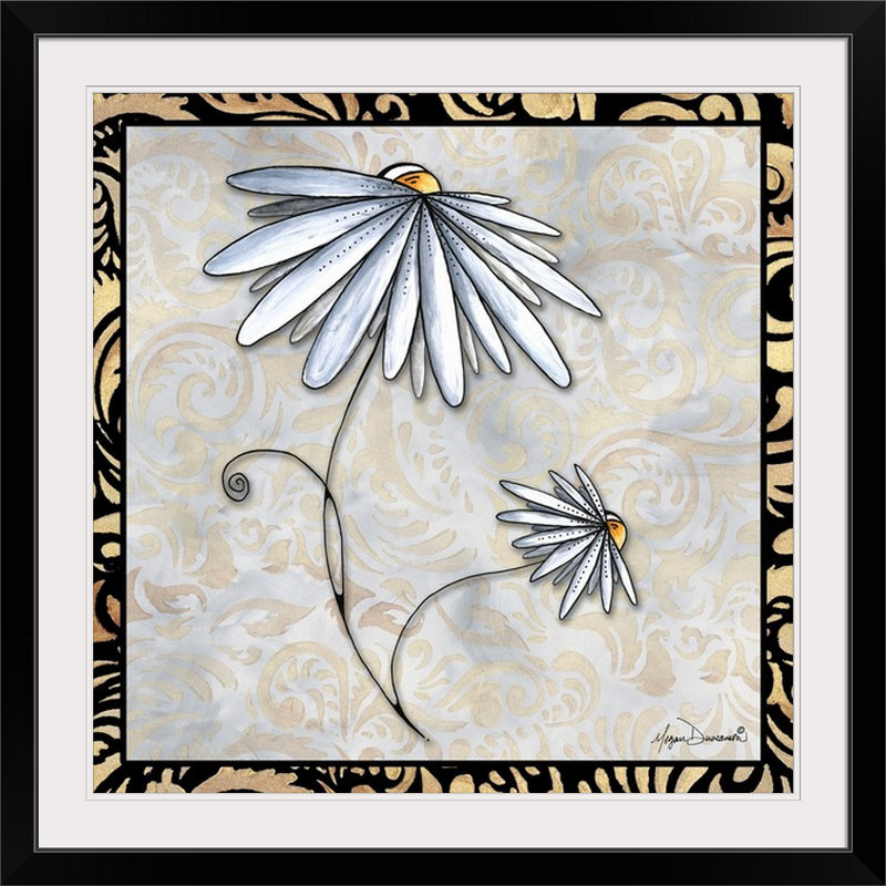 «Musser A Mother's Love» par Megan Duncanson, reproduction d'art, H 38 po x l 38 po x P 1 po, Cadre noir