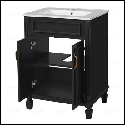Meuble-lavabo 24 po avec tablette réglable