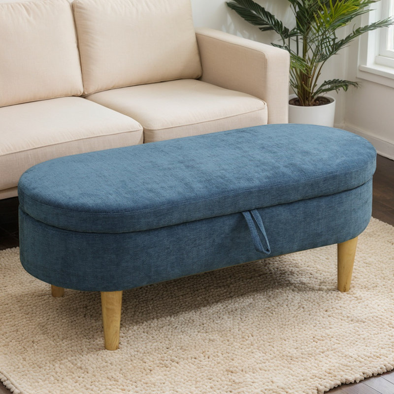 Ebern Designs Storage Ottoman Bench Storage Chest End Of Bed Bench