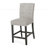 Contemporary Fabric Button Tufted Counter Stools-133252535-133252532