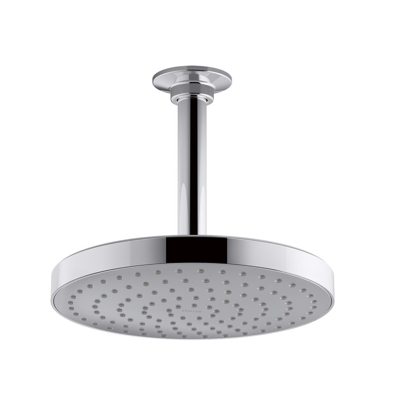 Awaken 8" 2.0 GPM Rain Showerhead, Vibrant Brushed Moderne Brass, 1.75 GPM