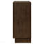 Commode 4 tiroirs brun chaud