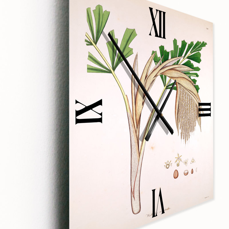 Horloge murale Plant Life XV, Très grand