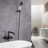 Roind Bathroom Tub Spout with Diverter-87375442