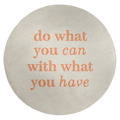 Quotes Chenille Indoor Rug