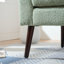 Chaise d'appoint avec pieds en bois et coussin moelleux-2116922481