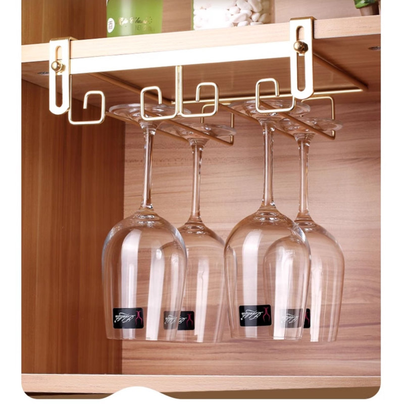 Porte-verres à vin à l'envers