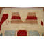 Tapis tribal berbère noué à la main 6 x 8