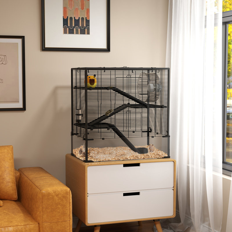 Hamster Cage, 80cm H x 78.5cm W x 48.5cm D