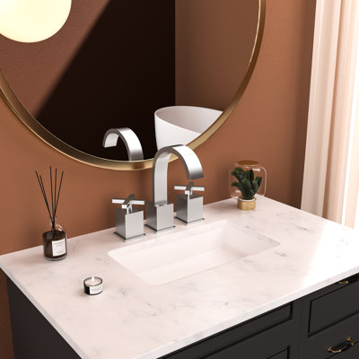 Brushed Nickel Bathroom Tap With Waterfall Spout And Construction - Solid Brass Stainless Steel, Pop Up Drain 2 Water Supply Lines For A Elegant Bath In Matte Black Steel Construction, Bold Look