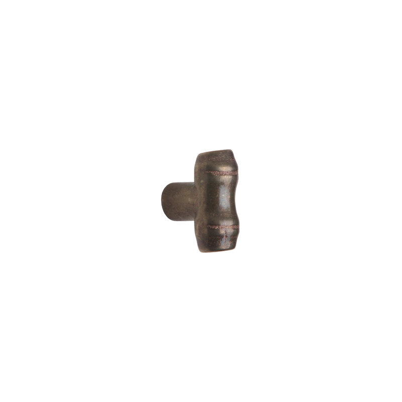 Bamboo Bronze Bar Knob, Silicon Bronze Medium