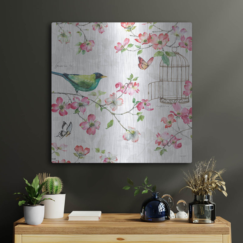 «Dogwood Garden IV» par Lisa Audit, H 24 po x l 24 po