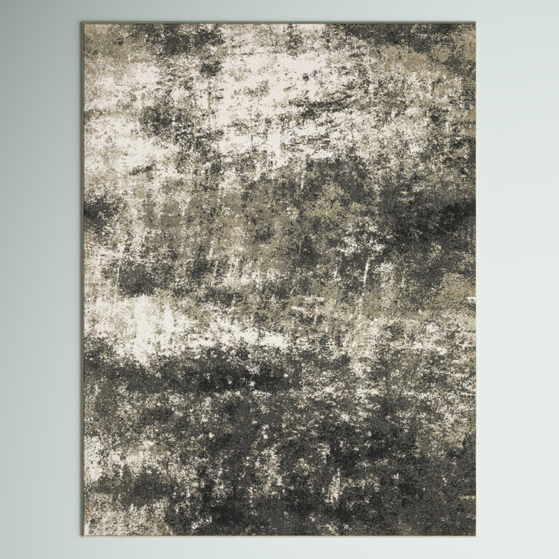 Abstract Indoor Rug, Rectangle 5'3" x 7'3"