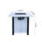 50000btu Outdoor Patio Fire Pit Heater, 25" H, Creamy White, Fiberglass Iron, Stable, Charcoal Grain Appearance Heater , 50000 , And Rust-, Look