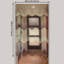 Faux Wood Door Curtain