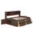 Full Size Wood Daybed With 2 Bedside Cabinets, Shelves And Drawers-438426242