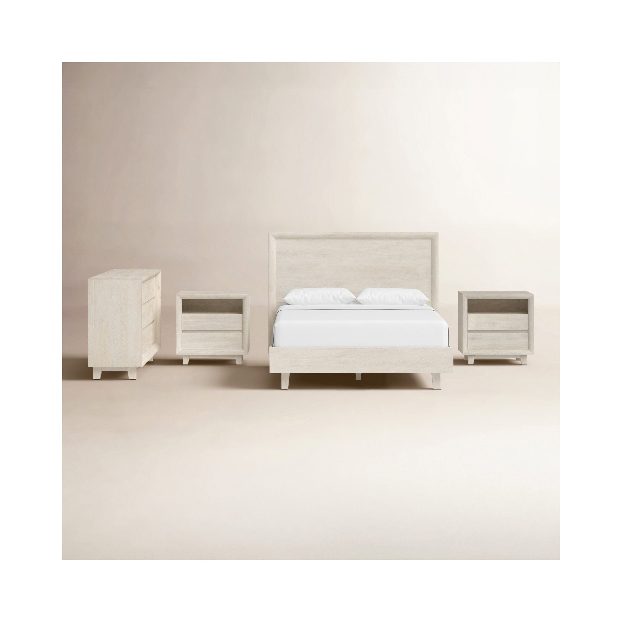 Longfellow 4 Piece Bedroom Set, Queen