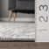 Oriental Light Gray Area Rug