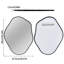 Aluminum Frame Asymmetrical Wall Mirrors-134236164