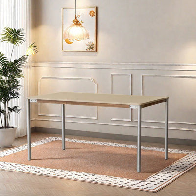 Simple and eco-friendly material rectangular table