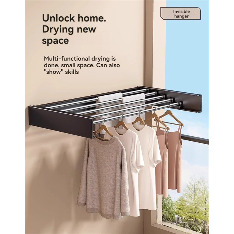 Portant rétractable Stealthfold, H 3,93 po x l 31,49 po x P 15,74 po
