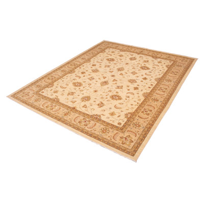 One-of-a-Kind 13'4" X 16'7" New Age Area Rug in