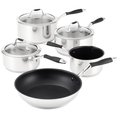 Stellar, James Martin - 5 Piece Saucepan Set with Lids