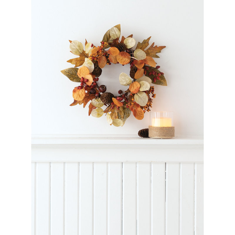 Couronne en polyester 17 po Harvest