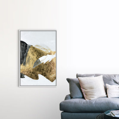 «Maximum Gold» par Joseph Michaels, reproduction d'art graphique sur toile